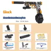 جديد GL OCK Electric Water Polo Toy Gun Paintball Pistol Games Outdoor Games CS Pistol Boy Gift