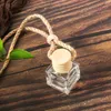 Auto parfum fles huis diffusers hanglank parfum ornament luchtverfrisser voor etherische oliën geur lege glazen flessen fy5288