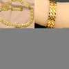 Armband Bangle Designer Xuhuang African Dubai Plated smycken Set For Women Wedding Halsband Armband örhängen Böhmen Indian Gold Color Jewets Gifts