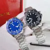 buon orologio da uomo orologio automatico per macchine 43mm quadrante blu cinturino in acciaio inossidabile orologi da uomo impermeabili luminosi m251S