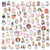 100 PCS Graffiti Planche À Roulettes Autocollants Anime Fille Pour Voiture Ordinateur Portable iPad Vélo Moto Casque Guitare PS4 Téléphone réfrigérateur Stickers PVC bouteille d'eau Autocollant