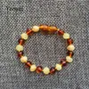 Bangle Designer Link Baby Teething Amber Bracelet for Boys Girl