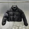 Zimowe projektantki damskie płaszcze kurtki z literami Wysokiej jakości pasy wiatraka dla damskich kurtek