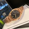 Męskie zegarek klasyczny ruch kwarcowy zegarki skórzany pasek ze stali nierdzewnej Montre de Luxe Waterproof 38 mm