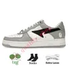 Bapesta Running Shoes Bapestas Baped SK8 Sta Womens Mens Color Camo Combo Red Black Pink Grey Patent Leather Beige Suede Sports Trainers Designer Sneakers size 36-45