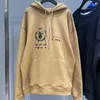 Fashion Hoodies Balencigs Herrtröjor Högkvalitativa olika marknader Den ursprungliga versionen av varumärkeshöst- och vinter Paris B Engelska män och kvinnor Dloz