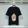 Mens New T Roomts Top Designer Tee Cotton Round Colder Form Shirt Fashion Men Casual Letter Prant