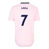 23 24 White Saka Mens Soccer Jerseys Pepe Tierney Gabriel Odegaard Smith Rowe Martinelli Marquinhos Home Away 3rd Pre-Match Editions Football Stirts