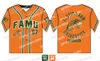 2022 FAMU FLORIDA A M UNIVERSITY BASEBALL JERSEY RATTLERS JERSEYS Män kvinnor ungdomsbaseballtröjor något namn och nummer dubbel sömda