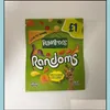 أكياس التعبئة والتغليف Rowntrees Gummies مايلر نباتي 500Mg الوقوف الحقيبة الفاكهة Randoms هلام الكثير كيس الحلوى الصالحة للأكل Drop De Dayupshop Dh6Jy