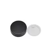 Frosted Matte Pink Glass Jar Empty Facial Cream Bottle Screw Cap With Inner Lid Cosmetic Packaging Container Portable Refillable Pots 15G 30G 50G