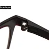 Mode lunettes de soleil cadres carré optique cadre luxe Prescription lunettes jambes avec Silicone Temple optique lunettes mode