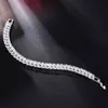 Designer luxe zirkoonblad vorm bruiloft charme s voor vrouwen bruid armband armband sieraden cadeau