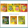 Verpackungsbeutel Rowntrees Gummies Mylar Vegan 500 mg Standbodenbeutel Fruit Randoms Jelly Lots Candy Essbare Verpackungsbeutel Drop De Dayupshop Dh6Jy