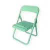 Mini söt stol vikbar stativ telefonfäste bärbar stretchhållare tablettstöd för mobil iPhone -mobiltelefontillbehör DI2555306