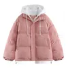 Guilantu Winter Jacket Women Overcoat Thick Down Cotton Padded Short Parkas Mujer Oversize Casual Hooded Bubble Coat Female 220819