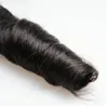 브라질 페루 말레이시아 인간의 머리카락 봄 곱슬 곱슬 곱슬 묶음 12A 등급 이중 wefts 10-24 인치 펑미 머리 확장