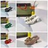 Hakken Test met doos en stofzak vrouwen schoenen Designer Sals kwaliteit Sals Heelhoogte Sal Flat Shoe Slides Slippers BYPBL5