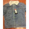 Partihandel plus storlek 6xl trendig varm fleece tjock denimjacka Vintermode Mens Jean Coat Outwear Male Cowboy 220818