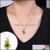 Pendentif Colliers Naturel Vert Jade Collier Sier Chinois Jadéite Amet Mode Charme Bijoux Cadeaux Pour Femmes Drop Delive Dhseller2010 Dh5Zl