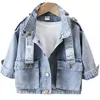 Baby Boys Jacket Cardigan Fashion Spring Autumn Demin Coats Sedior S Clothes Selebear 2 12 Years 220818