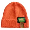 M466 automne hiver adulte tricoté chapeau lettres d'amour couleur bonbon casquettes homme femme crâne bonnets chapeaux chauds