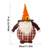 Christmas Decorations Thanksgiving Faceless Doll Lucky Harvest Festival Dwarf Ornaments For Living Room Kitchen Farmhouse Shelf DecorChristm