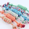 Dog Toys Funny Cotton Rope Toys For Small Puppy Pets Chew Toy Pet Supplies Random Colors