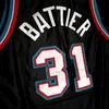 100% costurado #31 Shane Battier RBK Jersey Jason Williams Mens Tamanho XS-6XL Jerseys de basquete costurada NCAA