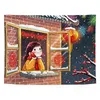 Arka Plan kumaş Çin Yeni Yıl Fotoğraf Asma Dekorasyon Seti Duvar Kaplama Oturma Odası Yatak Odası J220804