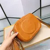 2022-Designer camera womens shoulder bags crossboay soft genuine leather handbags purses fashion embossed letter high quality