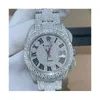 2022 Custom Digner Watch Luxury Iced Out Fashion Mechanical Watch VVS1 Moissanit e Diamond free shipUFTG