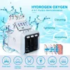 Oxygen Facial H2-O2 Hydro Dermabrasion Water Jet RF Bio-lifting Spa Facial Ance Pore Cleaner Microdermabrasion Machine Skin Care Tools