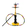 Narguilé arabe moyen tube unique sortie de tige moyenne silicone Apache narguilé shisha ensemble