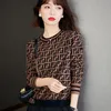 Designer Sweater Women's Autumn Round neck striped fashion Long Sleeve Women Casual Classic vintage Fashion clothes full letter Luxurious senior New 2022FF