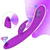 3 in 1 G Spot Rabbit Vibratore per le donne Clitoride Sucker Dildo Sucking Vibratore Stimolatore del vuoto femminile Giocattoli del sesso per adulti 18 220817