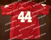 2022 Forrest Gump # 44 Tom Hanks Alabama Men Movie Football Jersey All Centred Red S-3xl High Quality