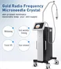 Professional facial wrinkle removal Gold RF Micro-needle Acne Treatment Scar Removal stretch marks Radio Frequency micro electric Machine Beauty salon Equipment