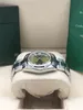 3 Ny stil 31mm Green Dail Ladies Watch Women's Watches 2813 Automatisk r￶relse President 218239 i vitt guld med rostfritt st￥l med originall￥da