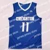 2022 Creighton Basketball Jersey Колледж NCAA Маркус Зегаровски Макдермотт Корвер Алекс О'Коннелл Райан Калкбреннер Нембхард Хокинс Артур Калума