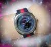 Top Model para hombre amantes de las abejas para hombres relojes de nylon azul rojo de 41 mm correa de nylon unisex parejas de moda cl￡sica pulsera de moda orologio di lusso regalos