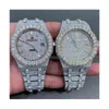 2022 Custom Digner Watch Luxury Iced Out Fashion Mechanical Watch VVS1 Moissanit e Diamond free shipUFTG