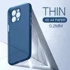 Hot Ultra Thin PP Cases For iPhone 15 14 13 12 Mini 11 Pro Max X XR XS 7 8 6s Plus Matte Cover Slim Clear Shockproof Cases