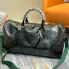 Мужчины Duffel Bags несут все на моде дизайнер женщин, туристическая сумка с большой емкостью Офидию кожаная багаж цветочная печать высококачественные сумочки спортивные наружные