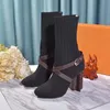 Boots designer women Leather Martin Ankle Fashion Non-Slip Warm Wave Gold Luxury Comfortable Heel Boots