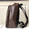 Dizüstü bilgisayar çantası gerçek deri sırt çantası erkekler seyahat çantaları moda çanta klasik yazı kontrol ayarlanabilir omuz askısı yüksek kaliteli fermuar açık ön cep