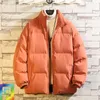 Men's Jackets 2022 Autumn/winter Standing-collar Cotton-padded Jacket For Men And Women Korean Fashion Bread