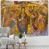 Wiszące ścianę Chrystus Jezus Tobestry Art Cottage Dorm Dekor Home J220804