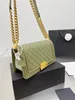 22SS Designer Messenger Handbag Classic Double Lampskin Flap Bags Lady ombro Bolsa Chain Bolsa de Correia Bolsas de Moda Pochette Mulheres Bolsas de Luxo Billfold