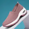 Diseñadores zapatillas para correr cojín de aire tejido de un pedal moda al aire libre hombres casuales zapatillas zapatillas 1